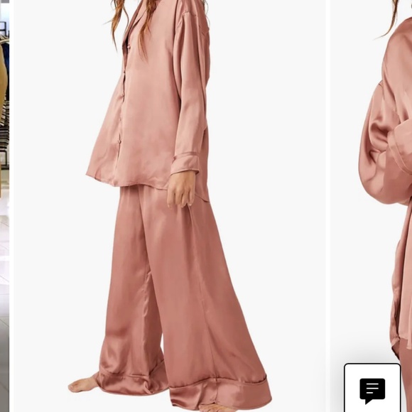 Free People Other - Free People FP Intimatley These Dreams Pajama Set Rose Tyre Dusty M Medium Med